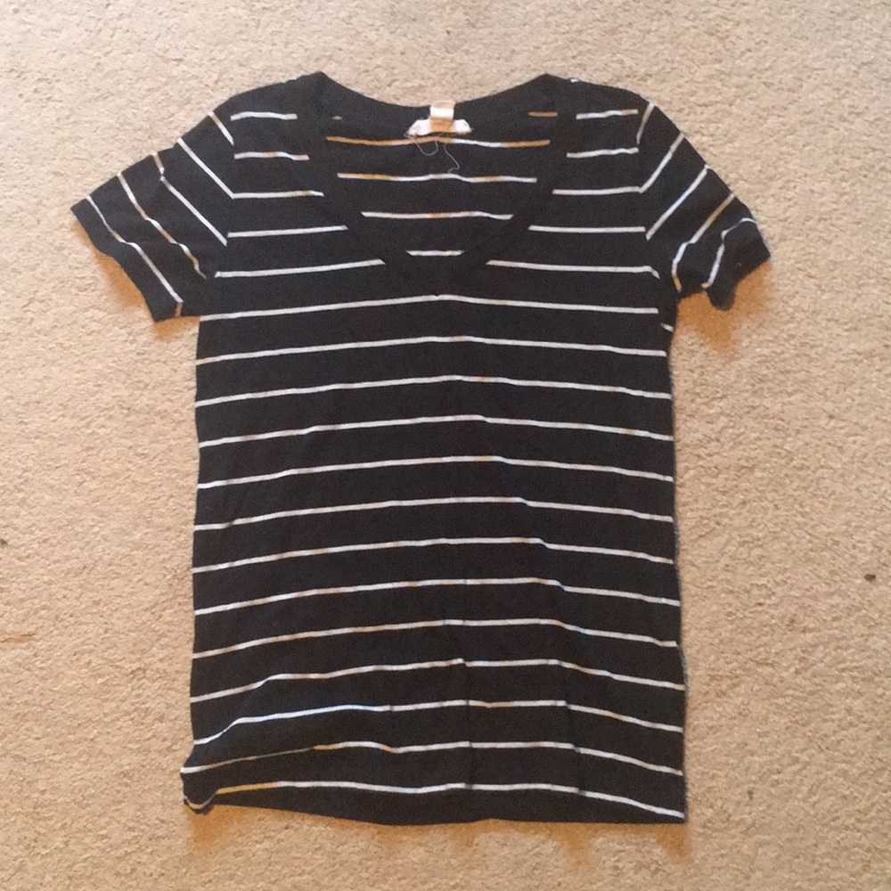 Women’s Stripped V-Neck